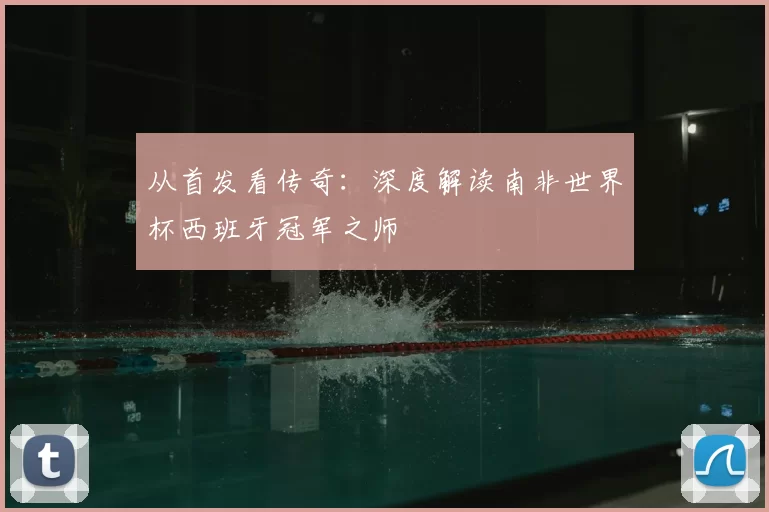 从首发看传奇:深度解读南非世界杯西班牙冠军之师