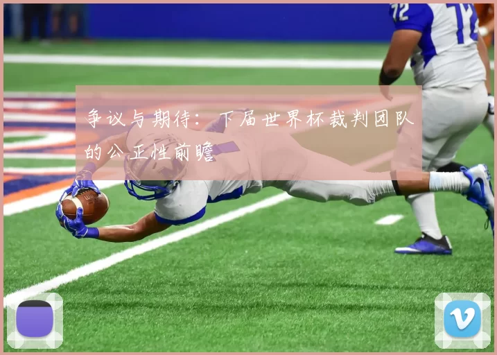 争议与期待:下届世界杯裁判团队的公正性前瞻