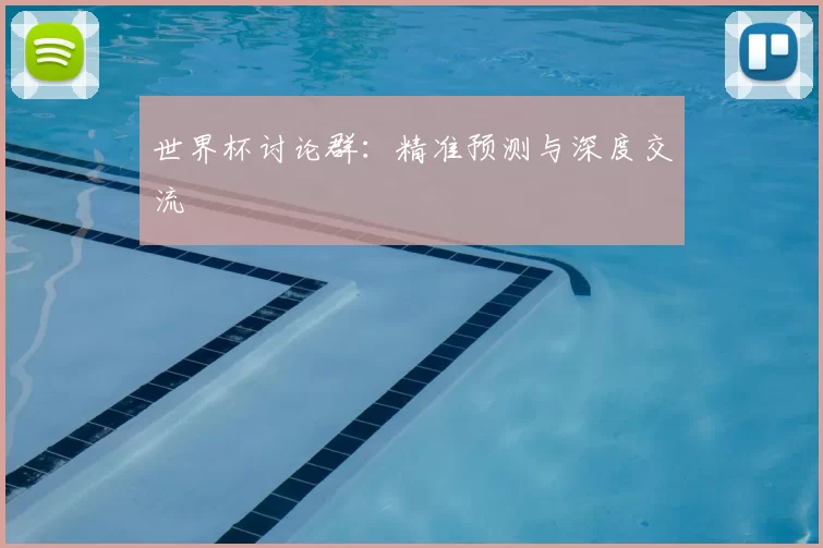 世界杯讨论群:精准预测与深度交流